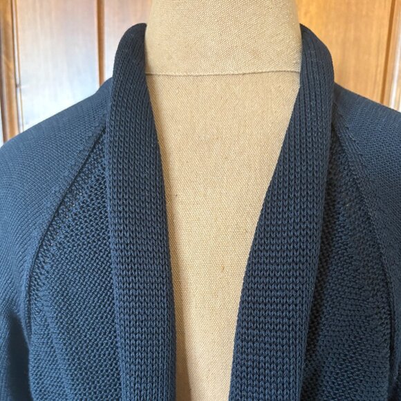 Peruvian Connection Cardigan. Size Large. Blue. - Picture 4 of 6